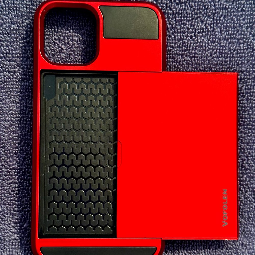 Vofolen Compatible with iphone 12 case Wallet Cover/Credit Card Holder Slot